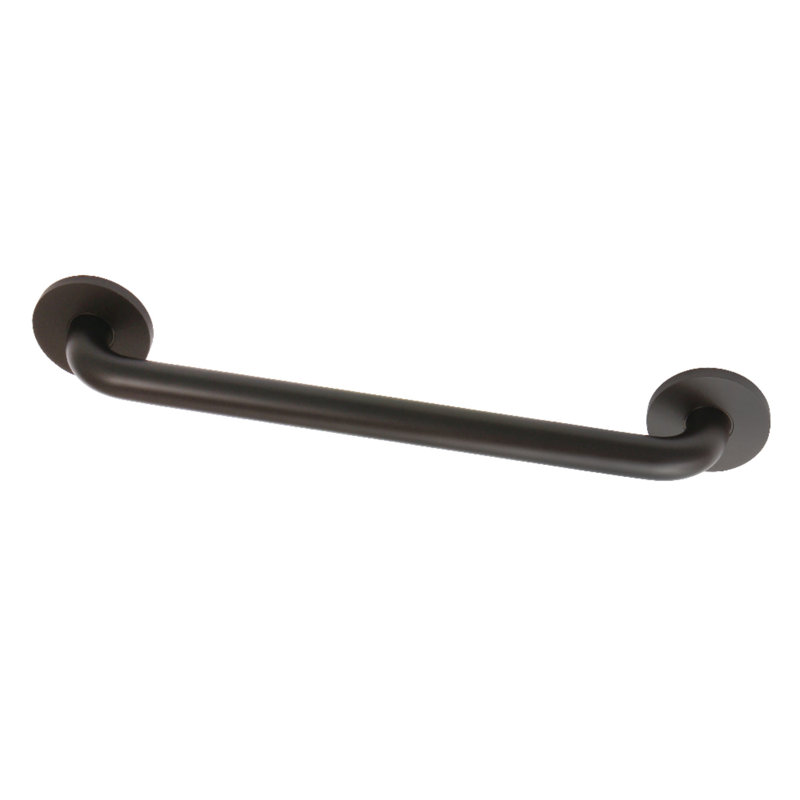 Kingston Brass Silver Sage 1-1/4 Inch O.D Grab Bar, Matte Black, 30" W