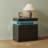 LED Nightstand with 2 Drawers - Small Space Solutions-1367717581