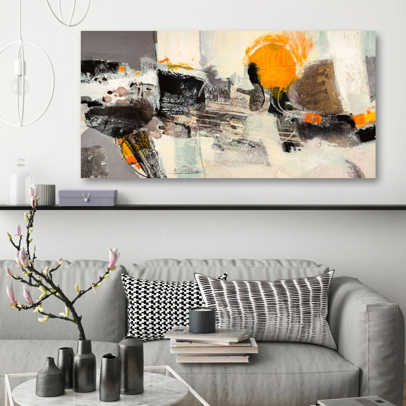 Morning Light 1 Piece Wrapped Canvas Painting, 60cm H x 120cm W x 4cm D