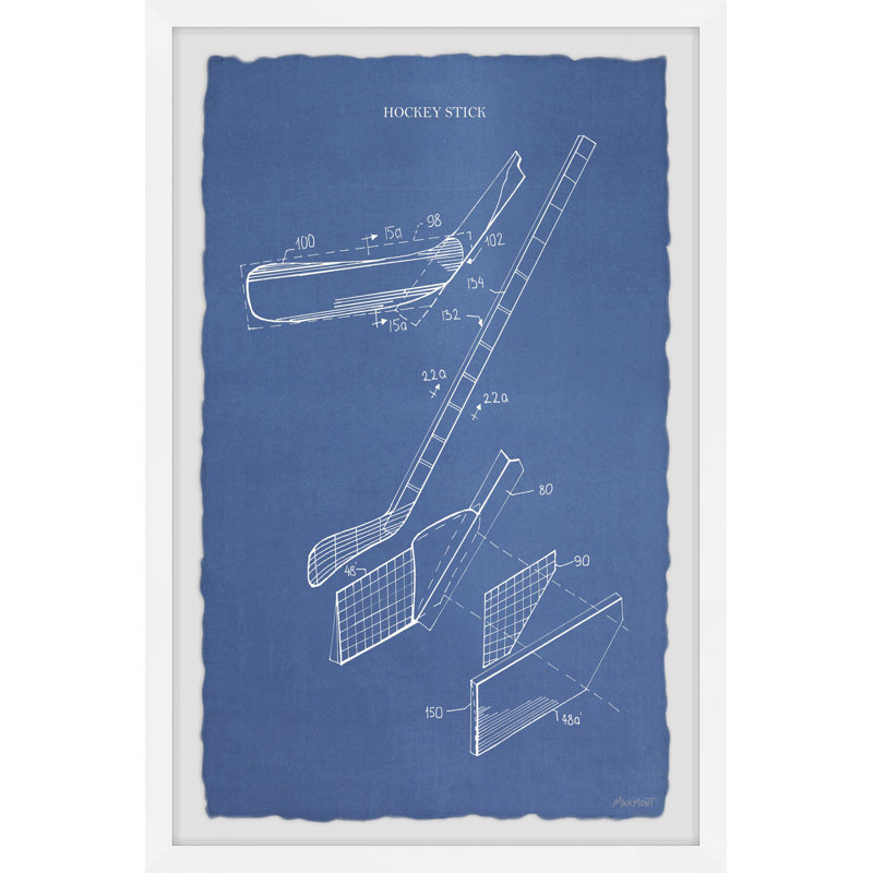Romo Wrapped Canvas Print, 30cm H x 20cm W, Blue, White
