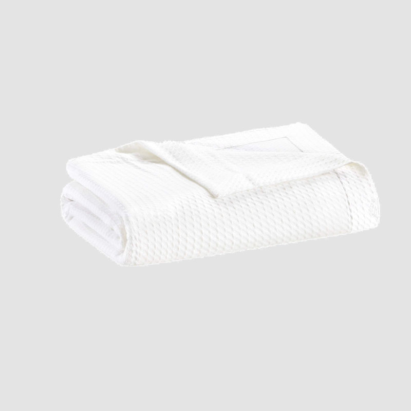 Couverture chauffante moelleuse, Double, Blanc