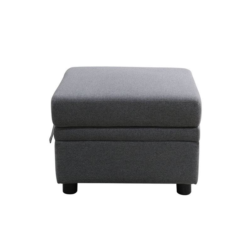 Repose-pieds Sackcloth, Gris
