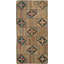 Antique American Hooked America Ivory 1920s Rug