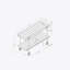 Console de style industriel 1pc