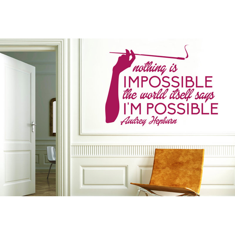 Wall Decal, Violet, Large