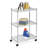 Hughlon 13.2'' W Metal Height -Adjustable Shelving Unit