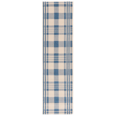 Debriana Performance Plaid Indoor/Outdoor Area Rug