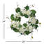 Couronne d'hortensia de jardin 24 po-781875831