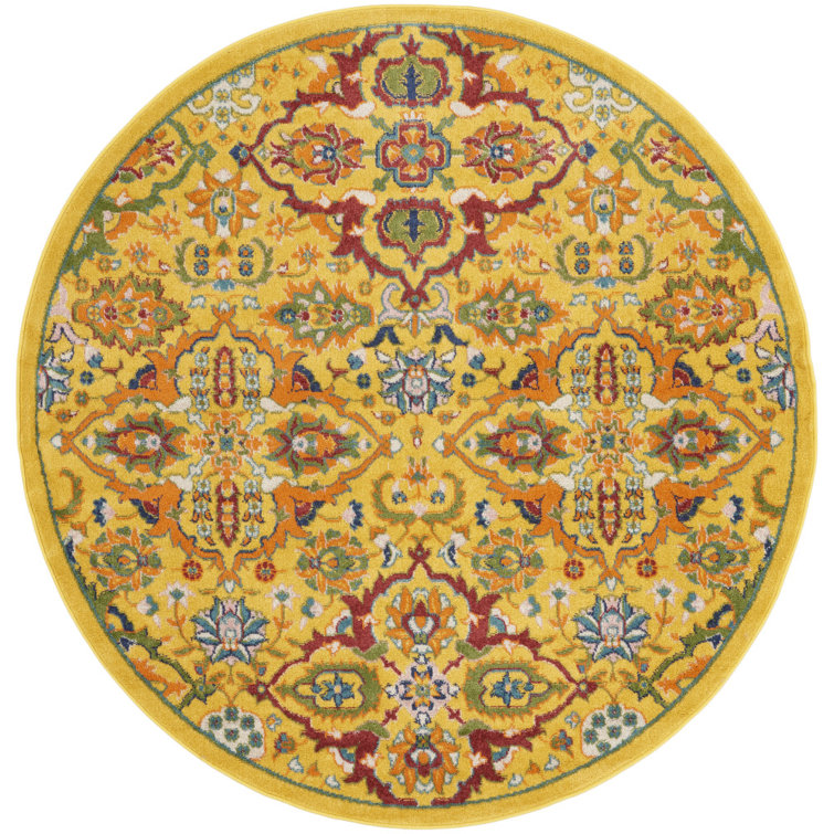 Weirton Floral Indoor Rug