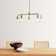 Childerley 5 - Light Sputnik Linear Chandelier