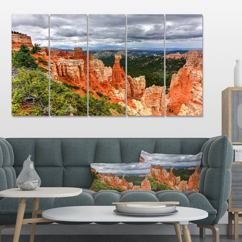 « bryce canyon national park », reproduction de photo à multiples images sur toile