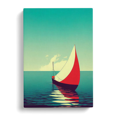 Awesome Boat - Wrapped Canvas Print