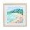 Good Times Noosa Beach, reproduction encadrée sous verre, conception de Meredith Howse
