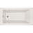 Sydney 60'' x 32'' Whirlpool Acrylic Bathtub-9229617-88771908-49367757