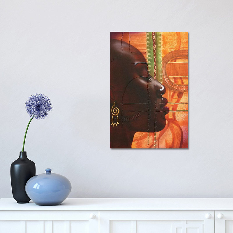 «Dark and Lovely» par Fred Odle, impression sur toile tendue, H 18 po x l 12 po x 1,5 po