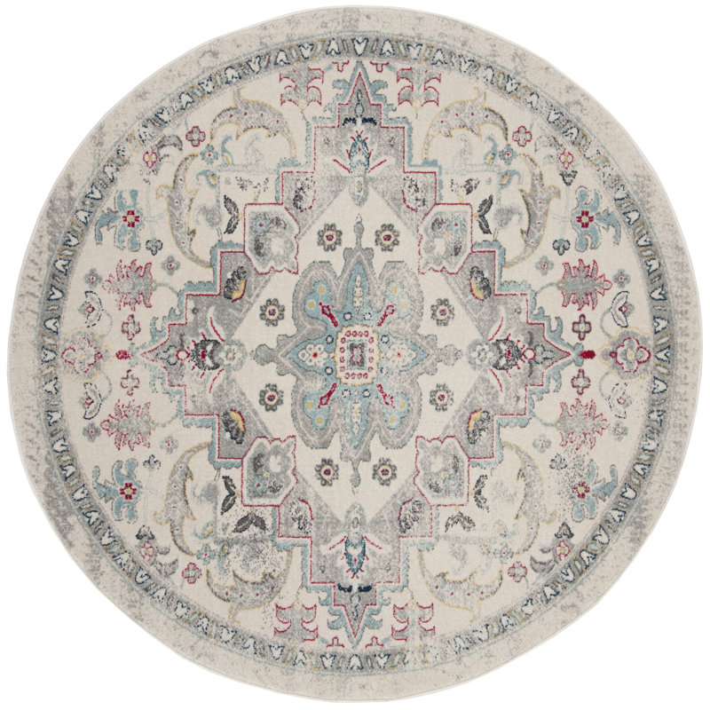Tapis oriental performance Gutierez, Rond 6 pi 7 po