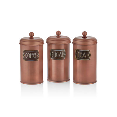 Metal Jar - Set of 3