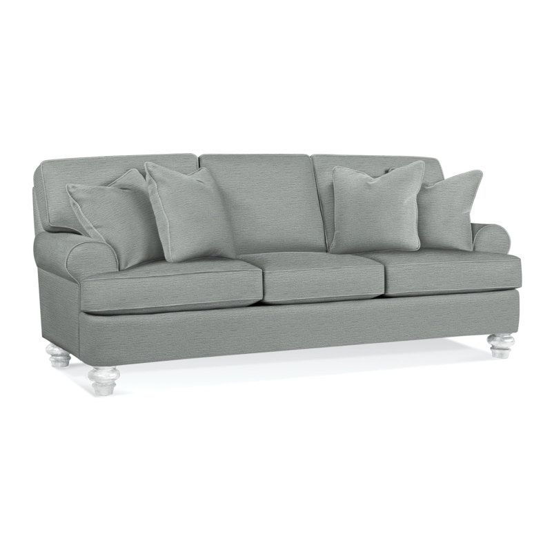 Lowell Sleeper Sofa, White Textured Performance; 0865-91, Air Dream Mattress, Frost White