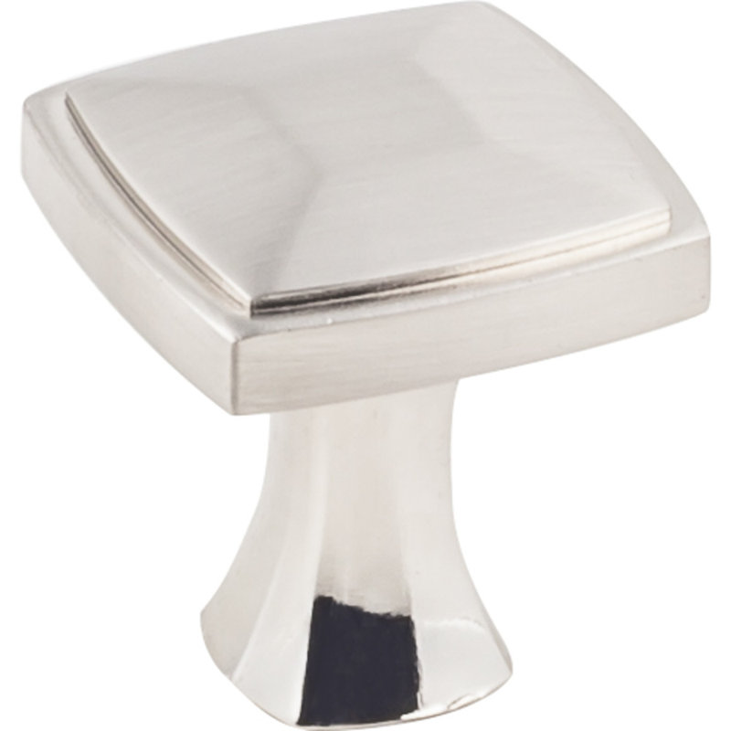 Square Knob Multipack, Satin Nickel