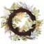 Couronne de récolte de citrouille artificielle 24 po avec couronne de fleurs