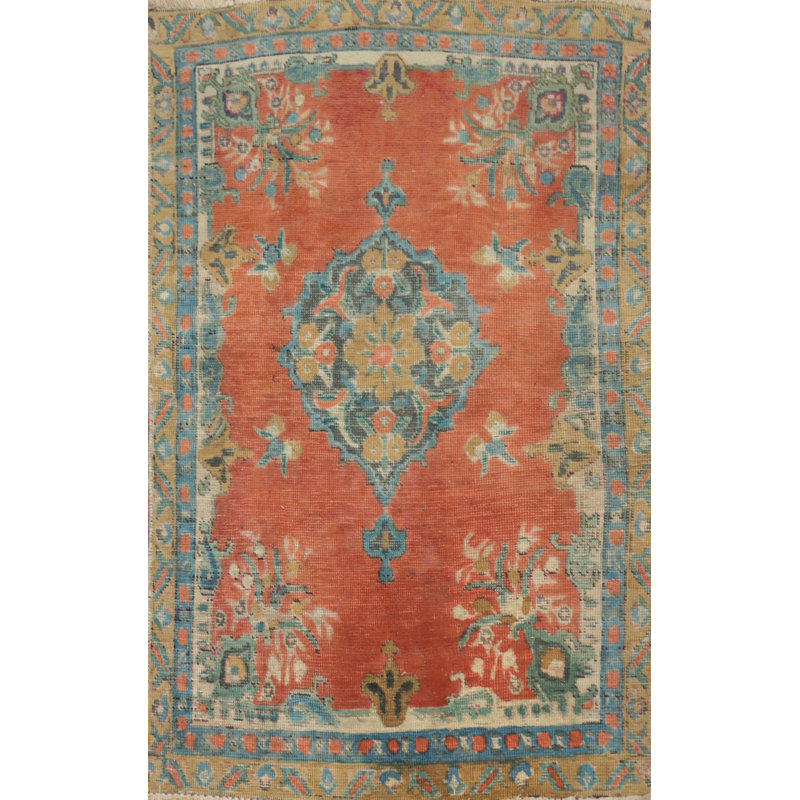 Handmade Wool Traditional Rug 3x4