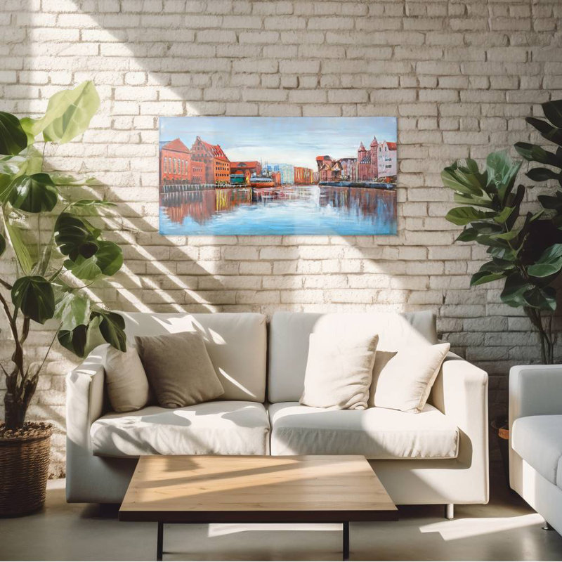 Adymn Gdansk - No Frame Print on Metal