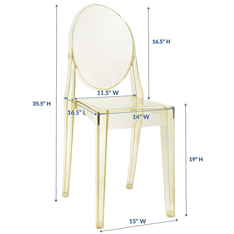 Chaise d'appoint Casper par Modway, Jaune