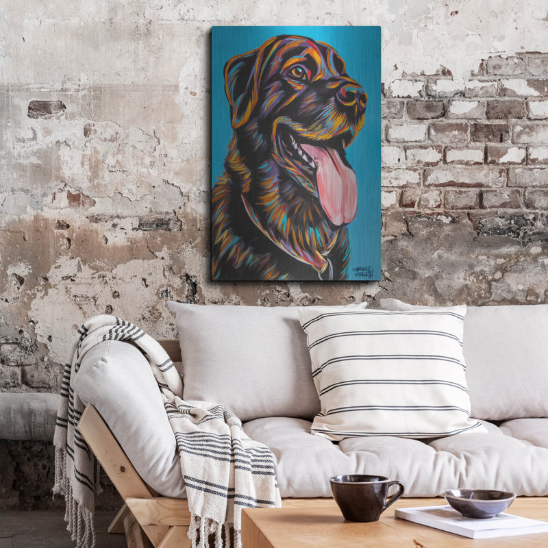 "Labs" par Carolee Vitaletti, H 36 po x l 24 po