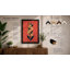 Golden Stem Study Botanical - Framed Print-1001758437-1001758439