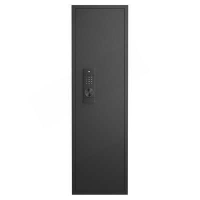 53" Passwod Touch Panel In-Wall Safe,Hidden Wall Gun Safe For Rifles With Adjustable Shelves,Assembled Storage Multifunctional Wall Safe For Firearm And Valuables