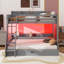 Lit superposé simple et double avec tablettes de rangement, éclairage à DEL et tiroir pratique-1788727189