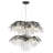 Montriel 18 - Light Steel Dimmable Tiered Chandelier-315284552