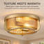 Glass Flush Mount