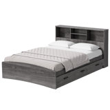 Jovany Captain Bed with 3 Reversible Drawers on Left or Right side (New and Improved Design)