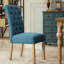 Chaise parsons capitonnée en bois massif-579191239