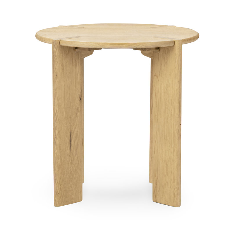 Kering Solid Wood End Table