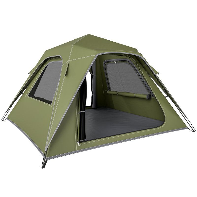 3 Person Tent, Green