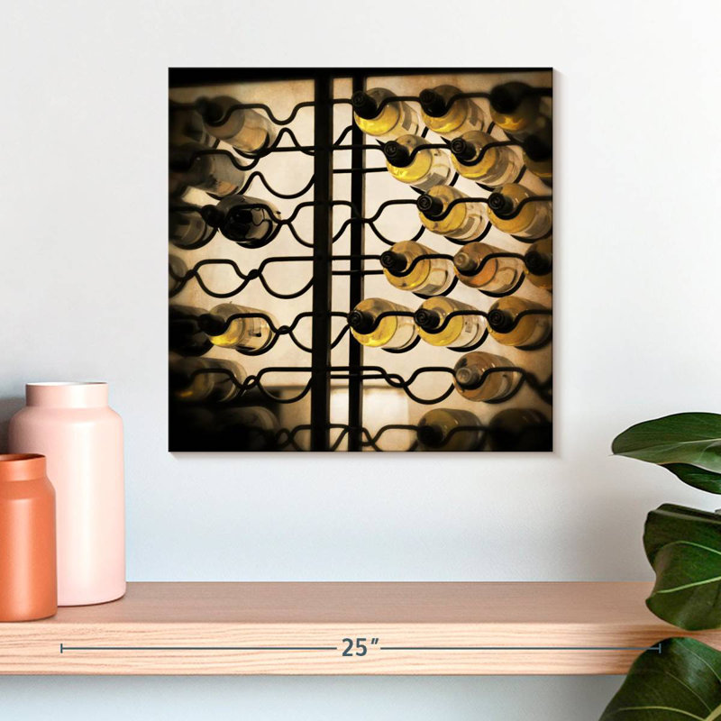Yarlin Wine Selection II, 16" H x 16" W