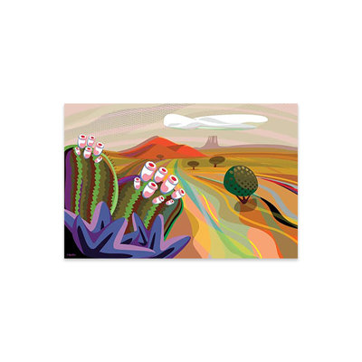 Impression Navajo Nation sur verre acrylique