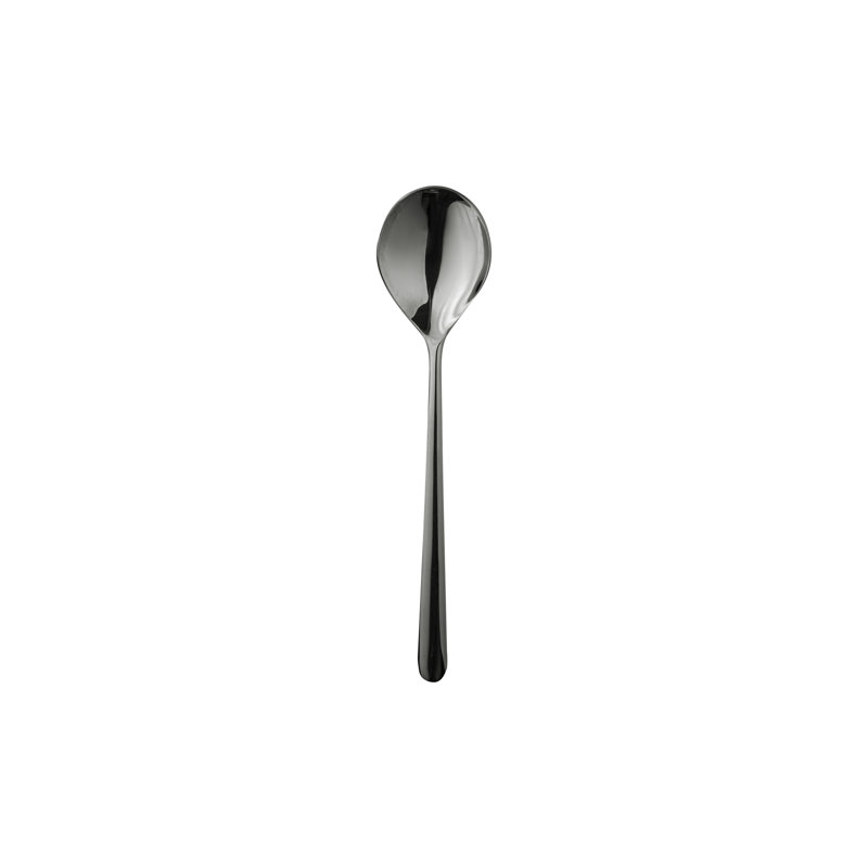 Linea Table Spoon - 12 Pieces, Oro-nero