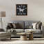 Art mural rétro sur toile flottante Husky State par Spirit Animals / Life Is High-297241172-297241175