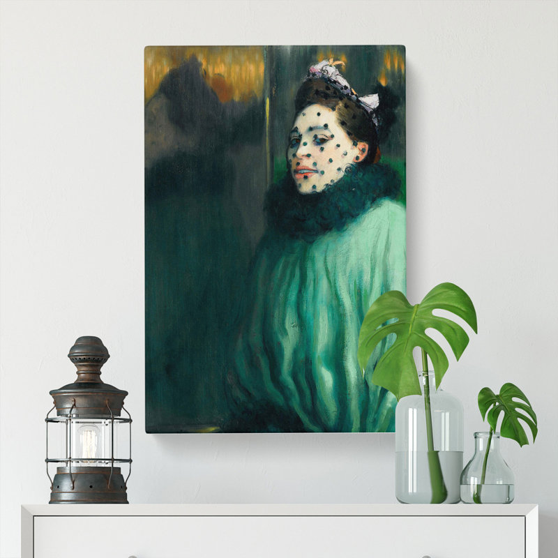 Femme A La Voilette by Louis Anquetin - Wrapped Canvas, 76cm H x 50cm W x 3cm D