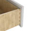 Ensemble de meuble-lavabo double en bois massif avec surface de comptoir et armoire de rangement pré-assemblée 72 po-93052573