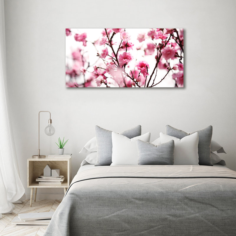 Plum Blossom - Wrapped Canvas Print