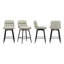 Tabouret de comptoir pivotant 26 po avec structure en métal-1925648440
