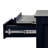 Black Color Modular 24 Wine Bar Cabinet Buffet Cabinet