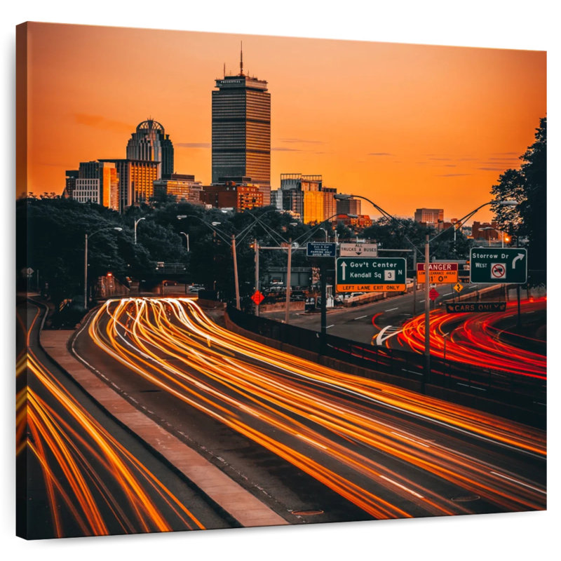 Mehar Boston Light Trails, H 30 po x l 30 po