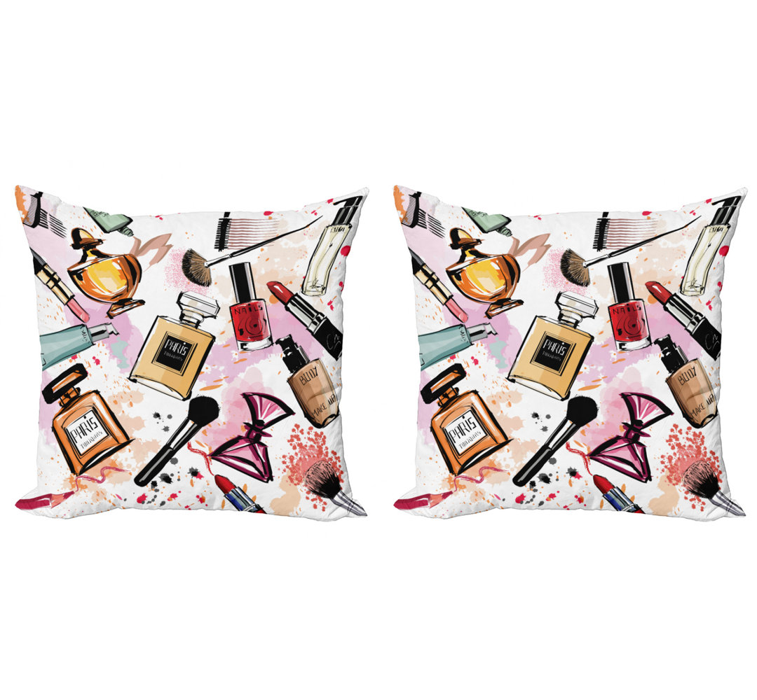 Ambesonne Reversible Pillow Cover (Set of 2) Ambesonne 