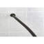 Tringle à rideau de douche courbée réglable de 47 à 60 pouces Kingston Brass Edenscape-11178340