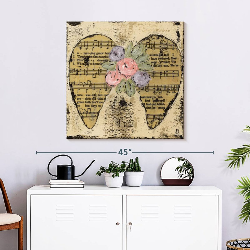 Harnek Amazing Grace Floral, 30" H x 30" W